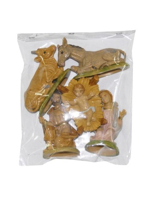 NATIVITY SET 9cm 5 pieces