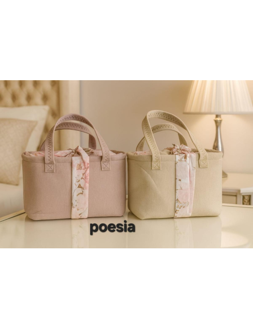 PLAID CON BORSETTA MODELLO POESIA