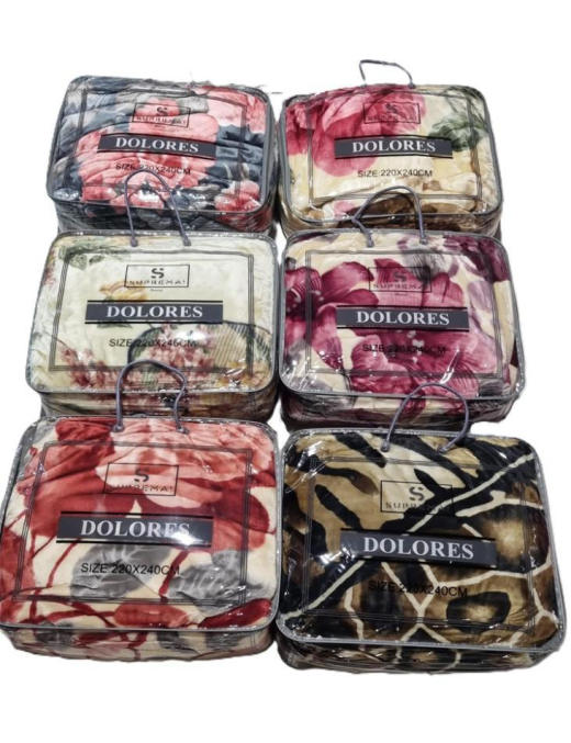 DOLORES SPANISH DOUBLE BLANKET