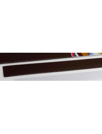 PARASPIFFERI PORTA PVC FELTRO 100 CM MARRONE