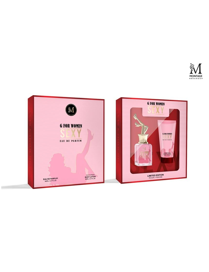 CONF. REGALO 2pz DONNA G FOR WOMEN SEXY