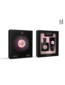 CONF. REGALO 2pz DONNA ILLUSION BLACK
