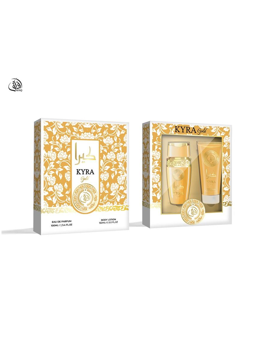 CONF. REGALO 2pz DONNA ARABO KYRA GOLD