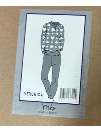 PIGIAMA CORAL DONNA 20pz TG.ASS. VERONIC