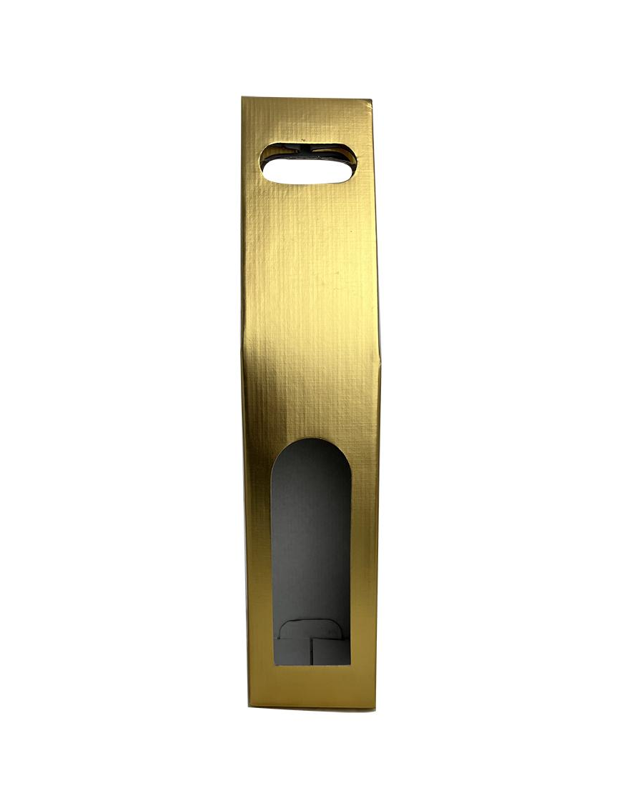 METALLIC GOLD BOTTLE HOLDER