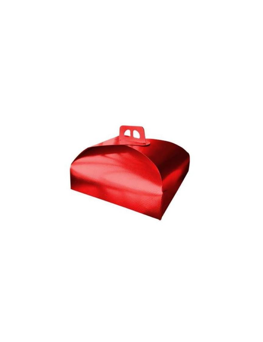 RED CAKE BOX 36x36cm
