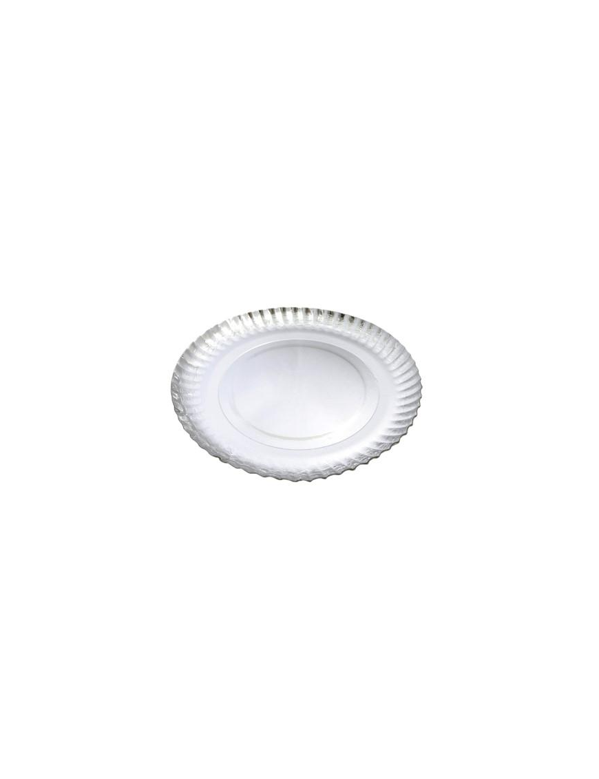 VASSOIO TONDO ARGENTO 35cm