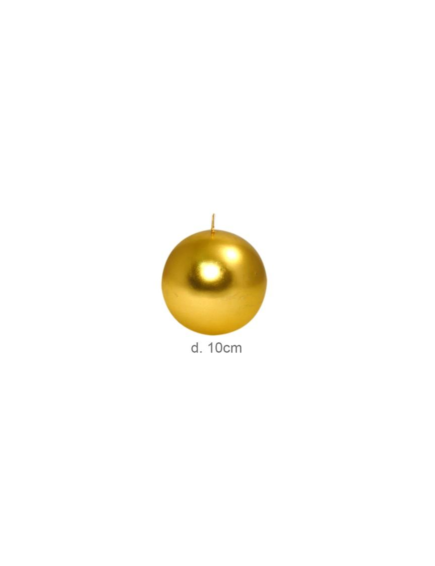 ORO CANDELA SFERA d. 10cm 4040 $$
