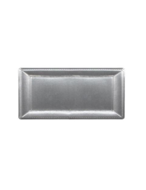 VASSOIO ARGENTO RETTANGOLARE 19x40cm