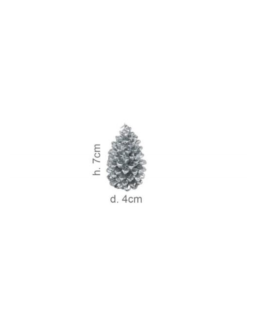 ARGENTO CANDELA ALBERO 4x7,8cm 5016 $$