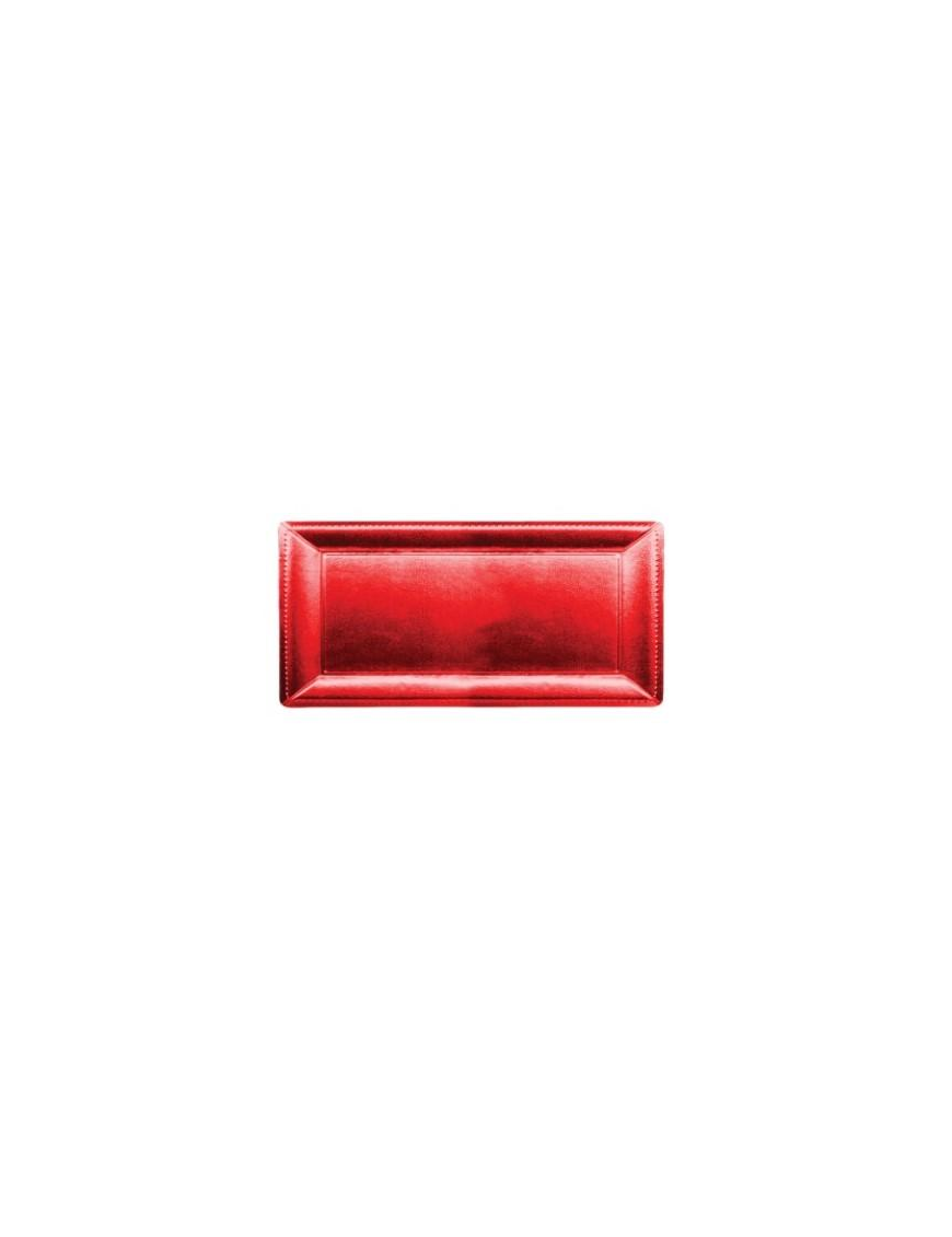 RED RECTANGULAR TRAY32x42cm