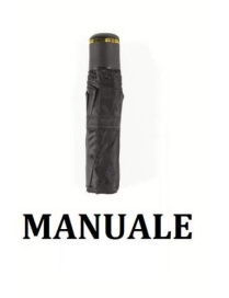 OMBRELLO MANUALE UNISEX MINI NERO