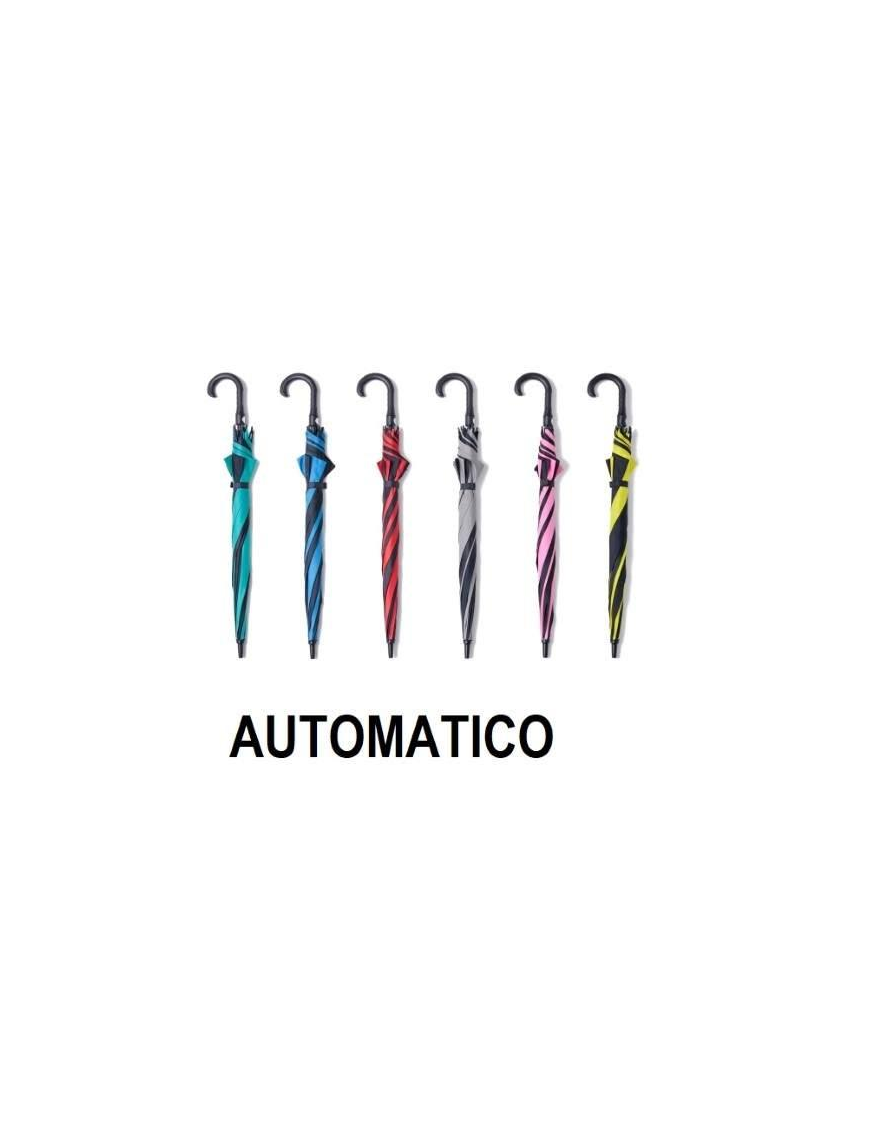OMBRELLO AUTOMATICO UNISEX MAXI SPICCHI LUNGO