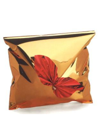 METALIZED SOLID COLOR GOLD ENVELOPE 20x35 cm 50pcs