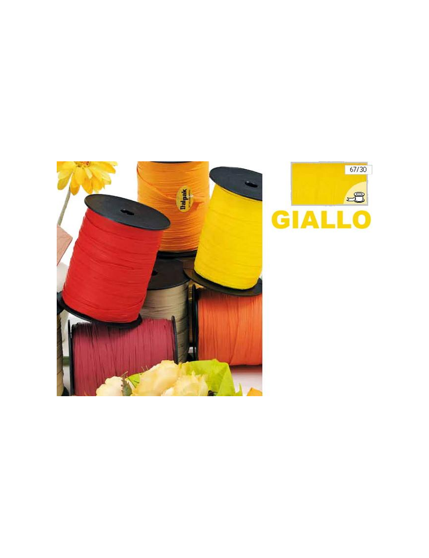 POLYSILK YELLOW TAPE HEIGHT 12.5x50 METERS