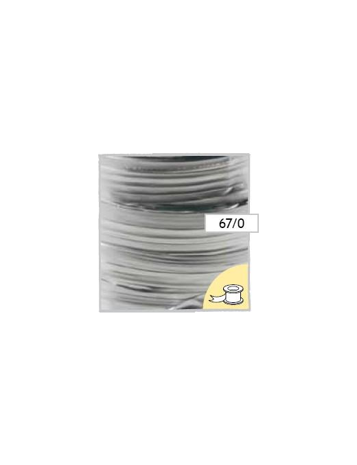 NASTRO POLYSILK METALLIZZATO ARGENTO 50mt