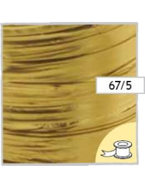 POLYSILK METALLIC GOLD RIBBON 50m