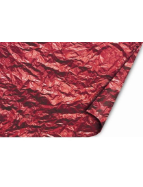 METALLIC POLYSILK ROLL cm100x20 RED