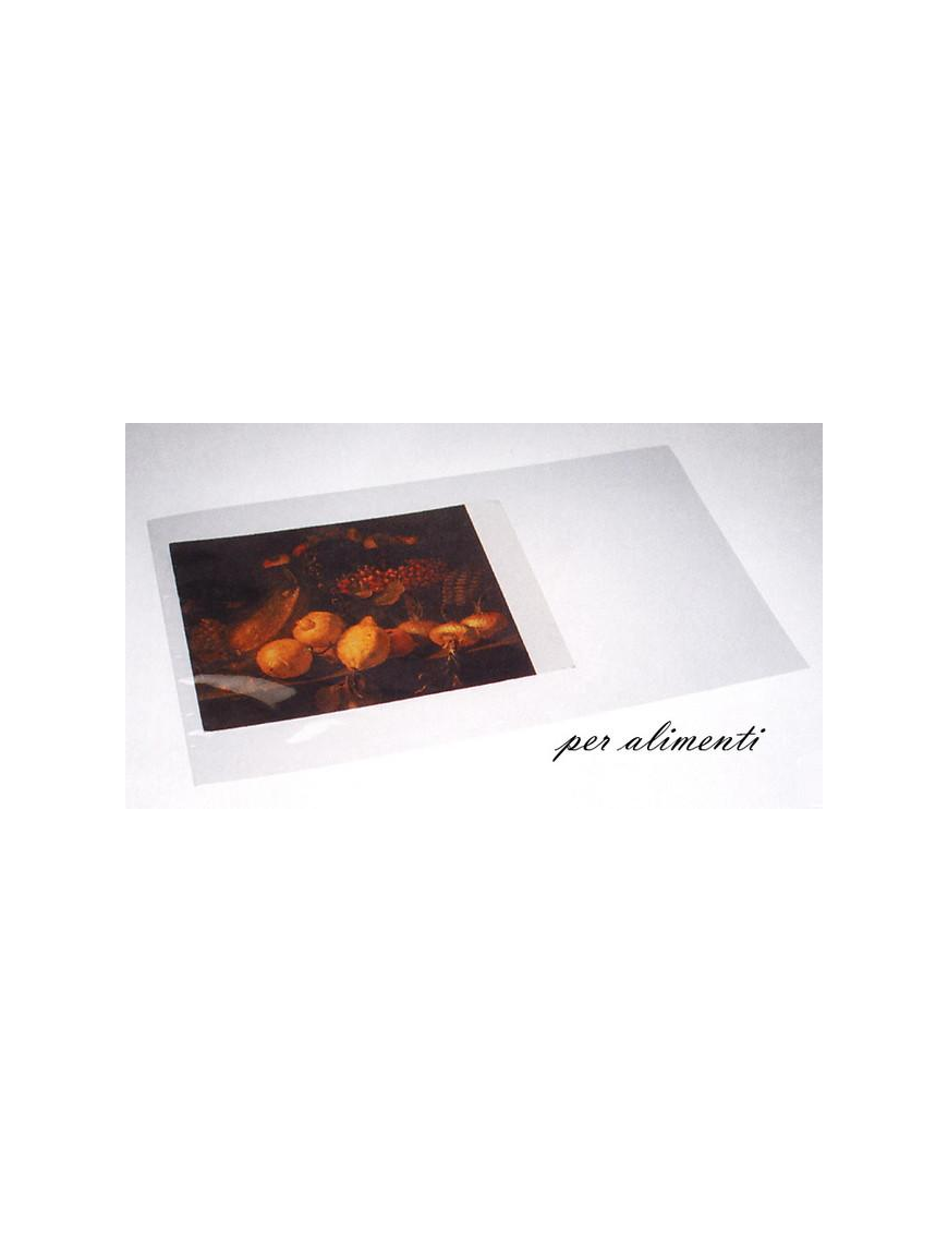 CRYSTAL NEUTRAL BAGS 25x40 CENTIMETERS 100 PIECES FOR FOOD