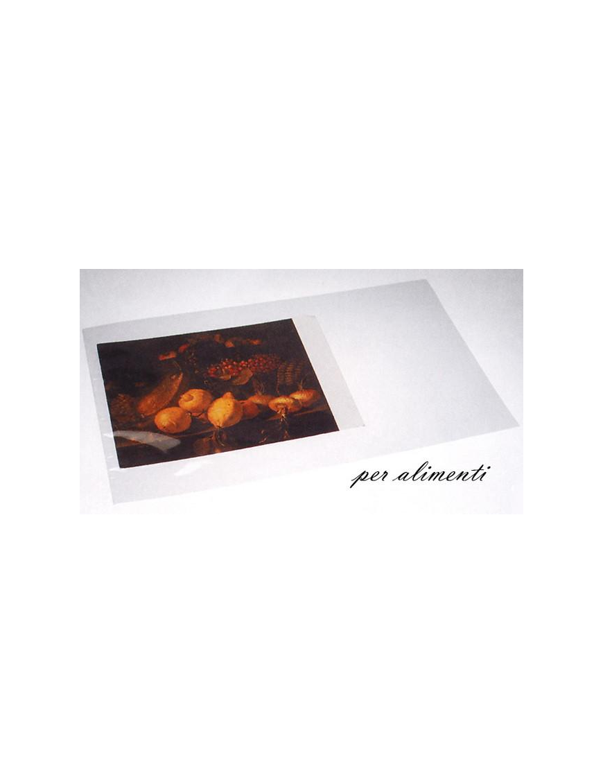 CRYSTAL NEUTRAL BAGS 35x50 CENTIMETERS 100 PIECES FOR FOOD