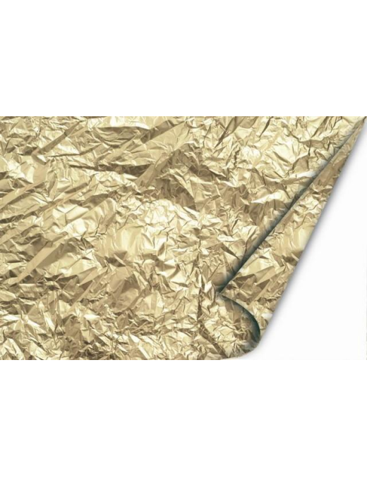BOBINA POLYSILK METALLIZZATO cm100x20 ORO