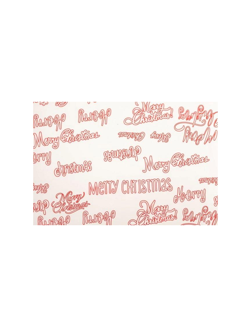 MERRY XMAS SHEET 100x130 cm 50pcs