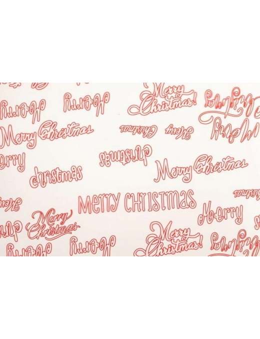 MERRY XMAS SHEET 100x130 cm 50pcs
