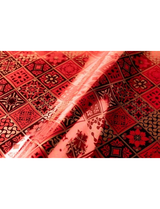 METALLIC MAIOLICA RED ENVELOPE 35x50 cm 50pcs