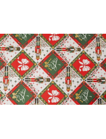 BUSTA PERLATA NUTCRACKER 40x60 25pezzi