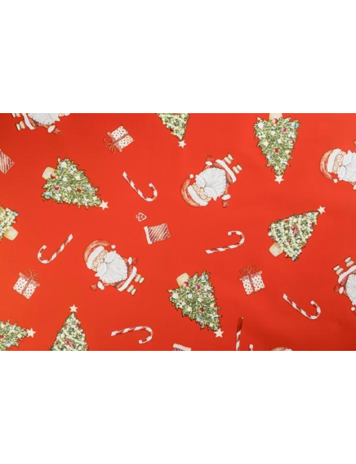 BUSTA PERLATA BABBO ROSSO 20x35 50pezzi