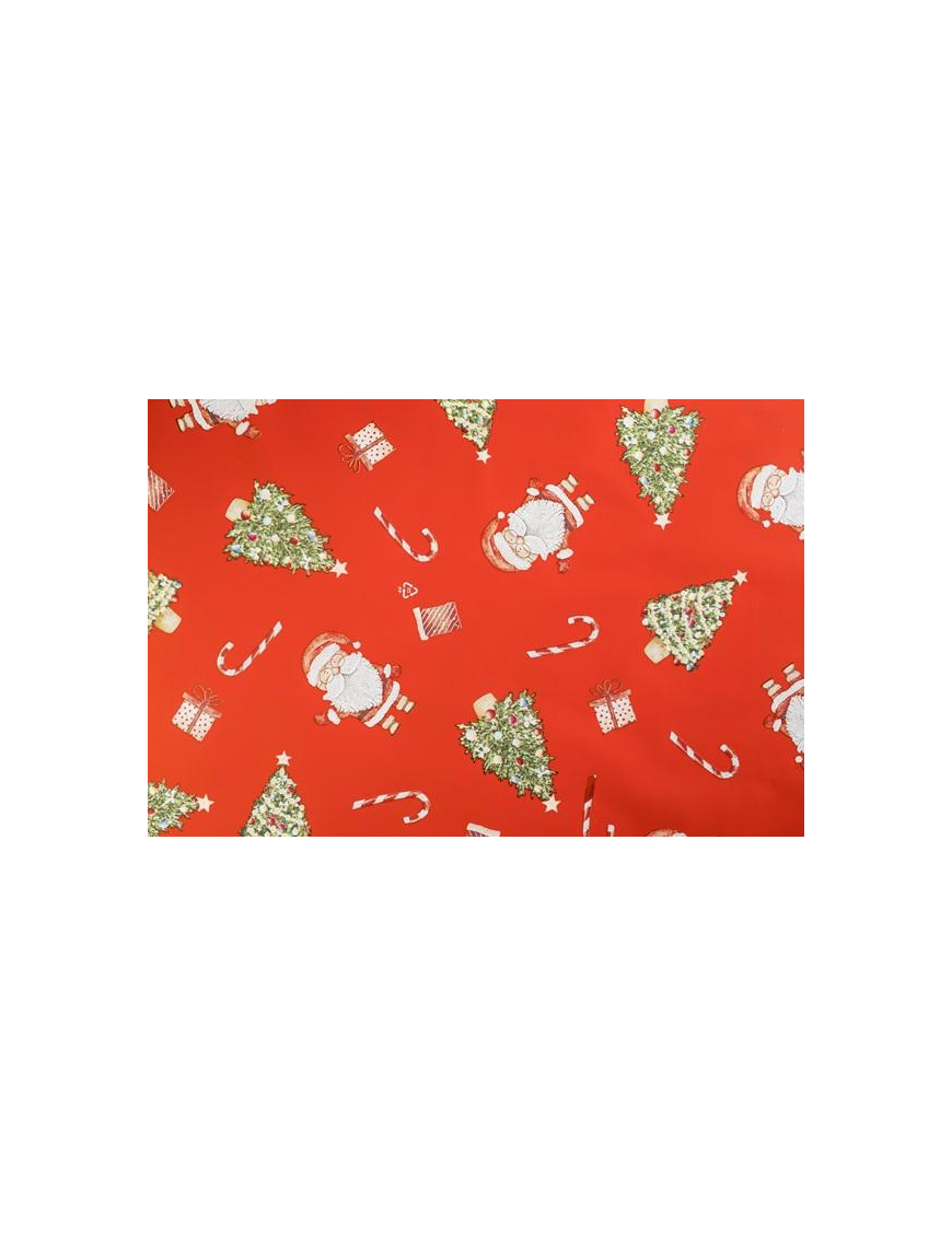 BUSTA PERLATA BABBO ROSSO 35x50 50pezzi