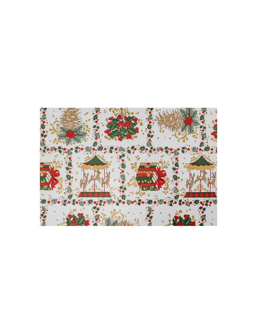 BUSTA PERLATA XMAS DREAM 15x25cm 50pz