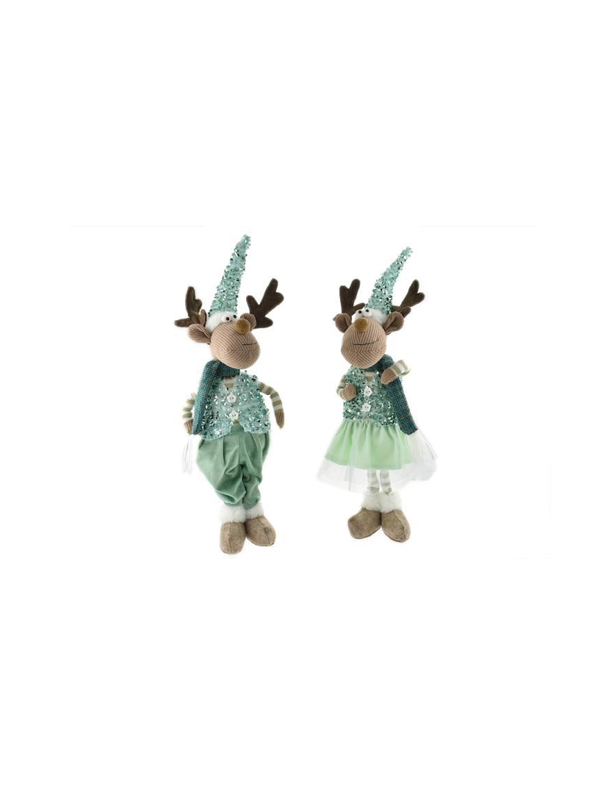 TIFFANY COLOR REINDEER 10cm