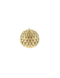 CANDELA CHAMPAGNE A FORMA DI SFERA 10,4cm