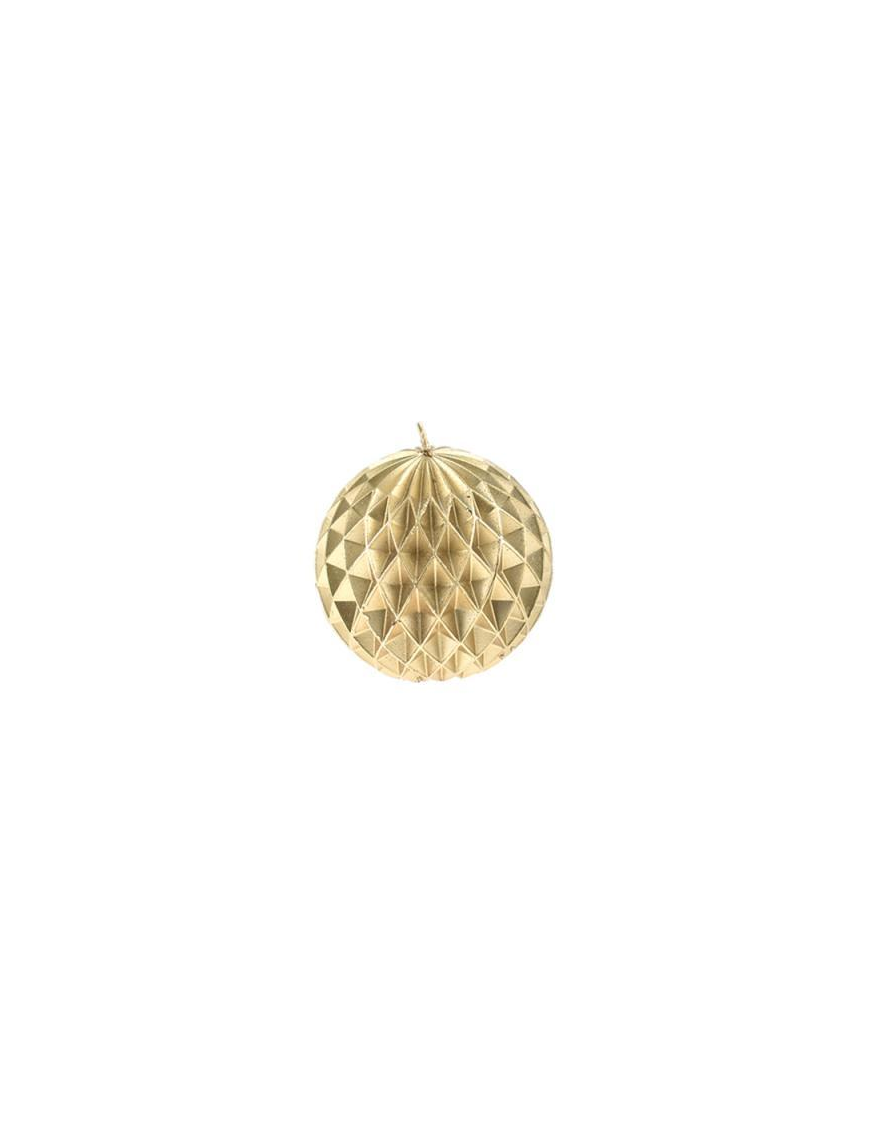 CHAMPAGNE SPHERE-SHAPED CANDLE 8.8cm