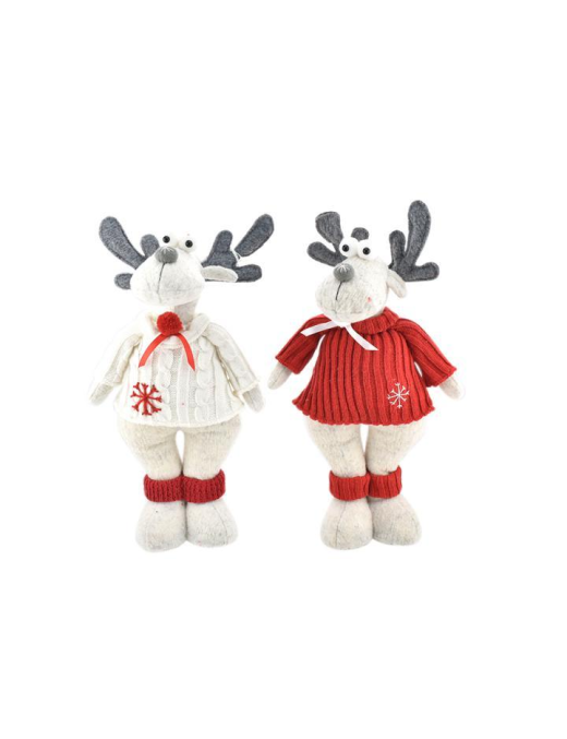 RENNA ROSSO/BIANCO 48cm