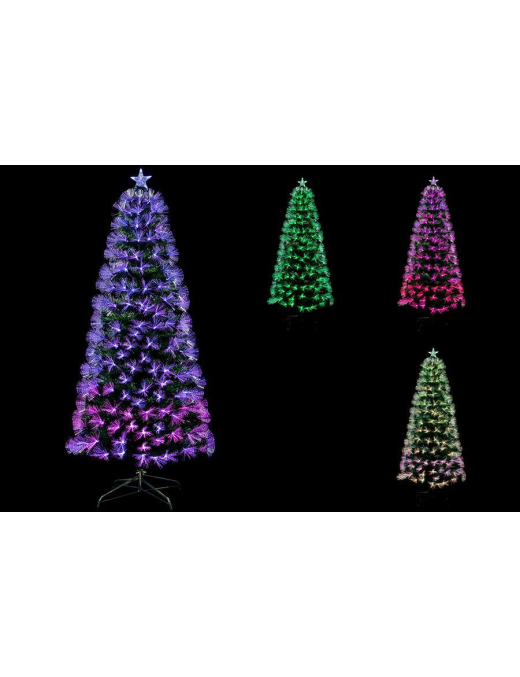 ALBERO MULTICOLOR 150 CENTIMETRI 185 LED