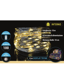 CLASSIC SERIES 100 BATTERY POWERED MICROLED 10 METERS