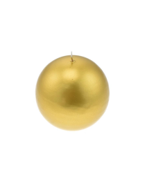 CANDELA ORO A FORMA DI SFERA 6cm