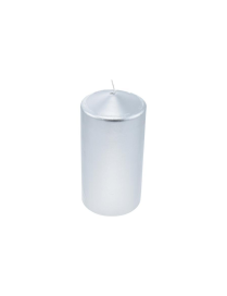 CANDELA ARGENTO 10x20cm