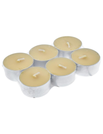 TEA-LIGHT ORO 6pezzi