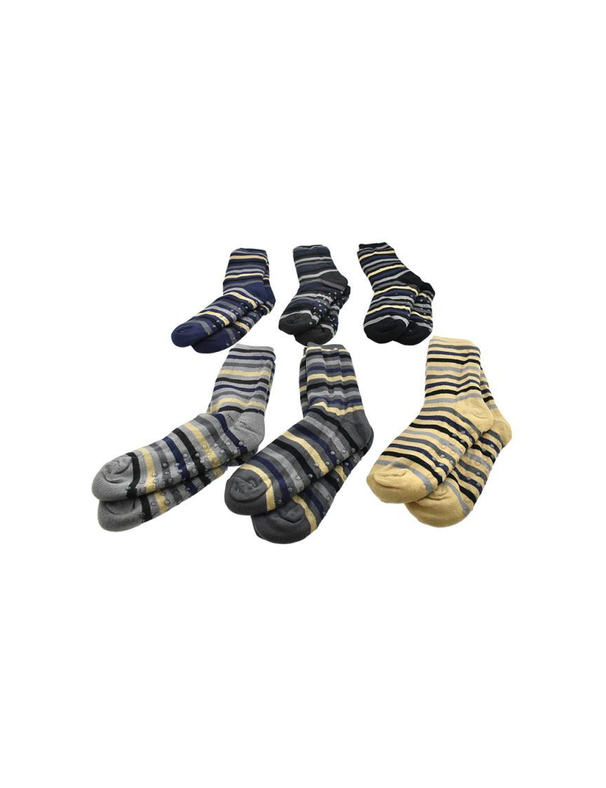 CALZE UOMO ANTISCIVOLO 12 PAIA 41-45$$