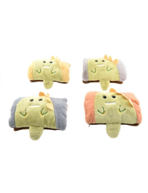 BORSA ACQUA CALDA ELETTRICA CON DECORAZIONE DINOSAURO