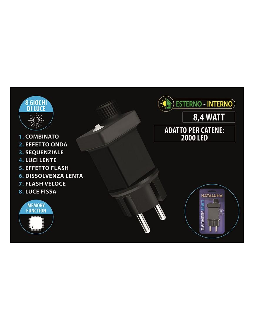 TRASFORMATORE 8,4Wx2000 LED