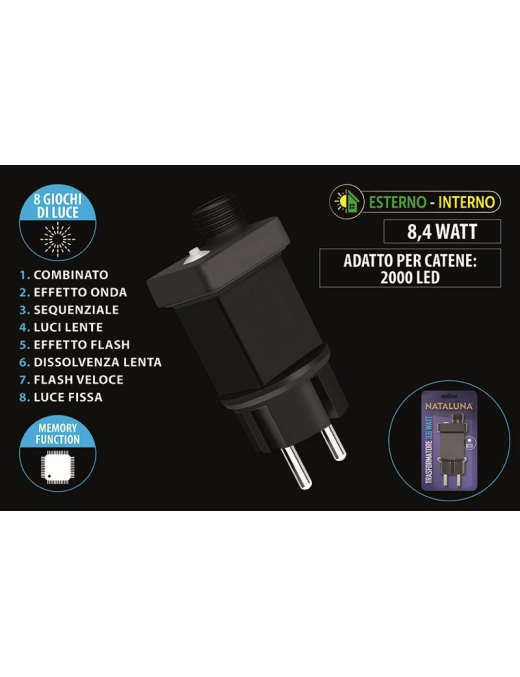 TRASFORMATORE 8,4Wx2000 LED