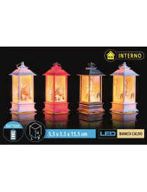 LANTERNA LUMINOSA 5x13 CENTIMETRI EFFETTO STELLA