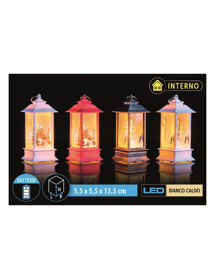 LANTERNA LUMINOSA 5x13 CENTIMETRI EFFETTO STELLA
