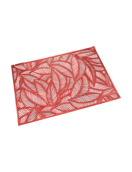 TOVAGLIETTA PVC ROSSO 30x45 CENTIMETRI