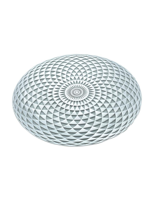 SILVER PVC PLACEMAT 38 CENTIMETERS