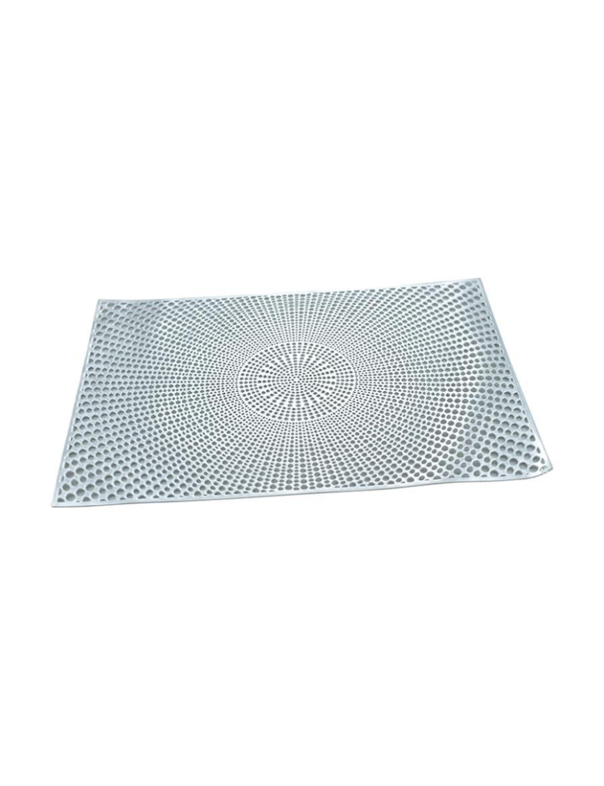 SILVER PVC PLACEMAT 30x45 CENTIMETERS
